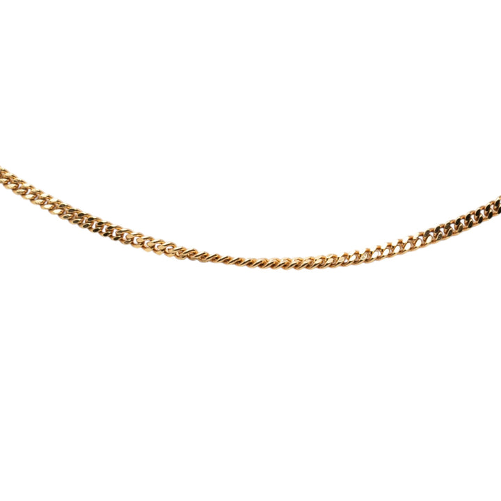 Dior plaqué CD Logo Chain Collier