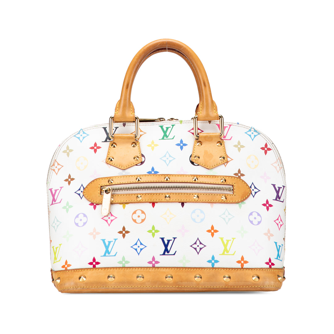 Monogram Multicolore Alma PM White - Gaby Paris
