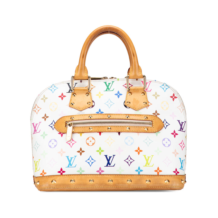 Monogram Multicolore Alma PM White - Gaby Paris