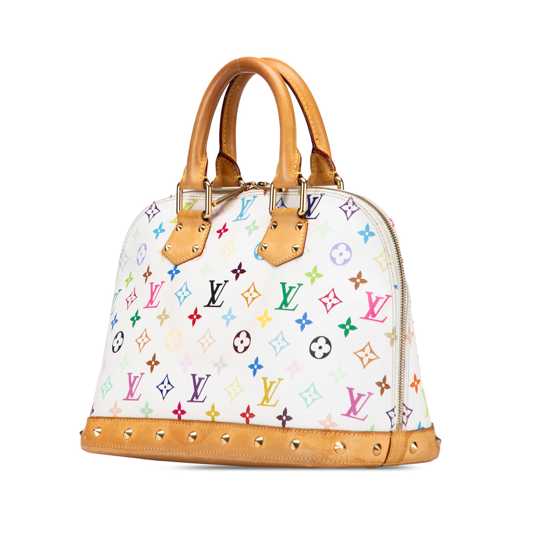 Monogram Multicolore Alma PM White - Gaby Paris