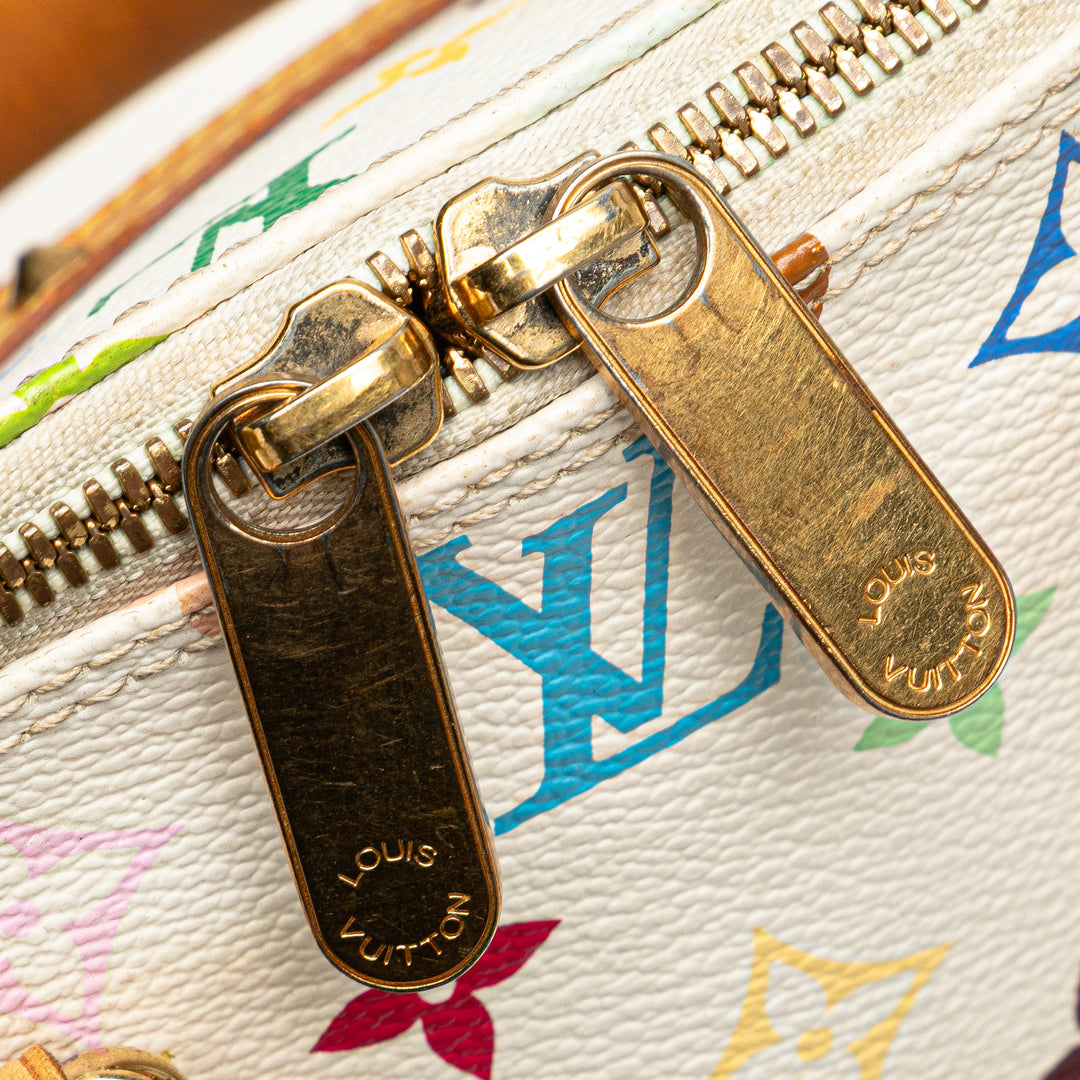 Monogram Multicolore Alma PM White - Gaby Paris