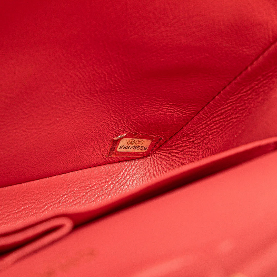 Chanel Medium Classic Caviar Double rabat Rose