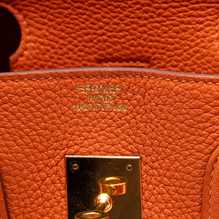 Hermès Togo Birkin Retourne 35