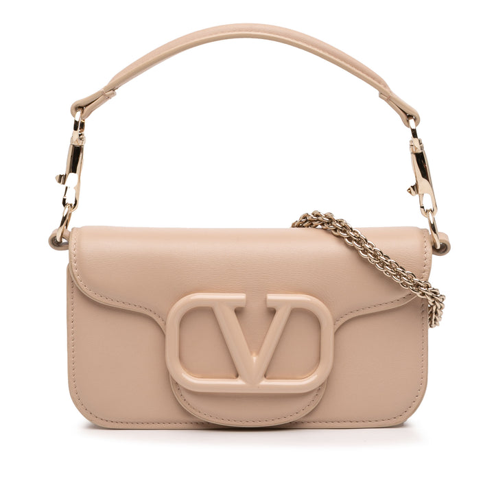 VLogo Loco Sac Petit Cuir de veau Marron