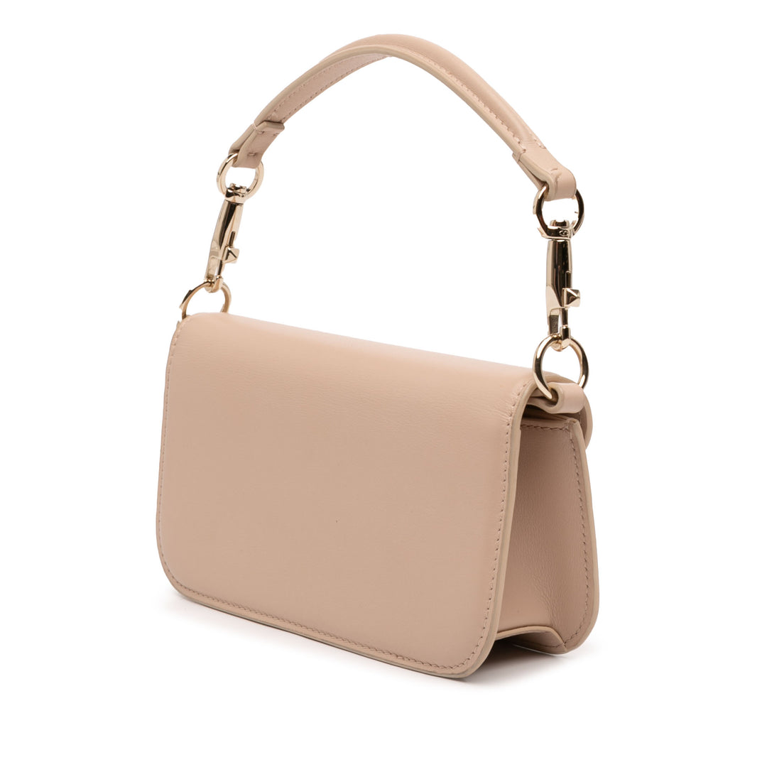 VLogo Loco Sac Petit Cuir de veau Marron