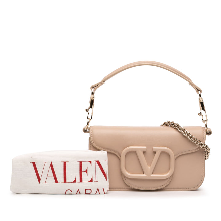 VLogo Loco Sac Petit Cuir de veau Marron