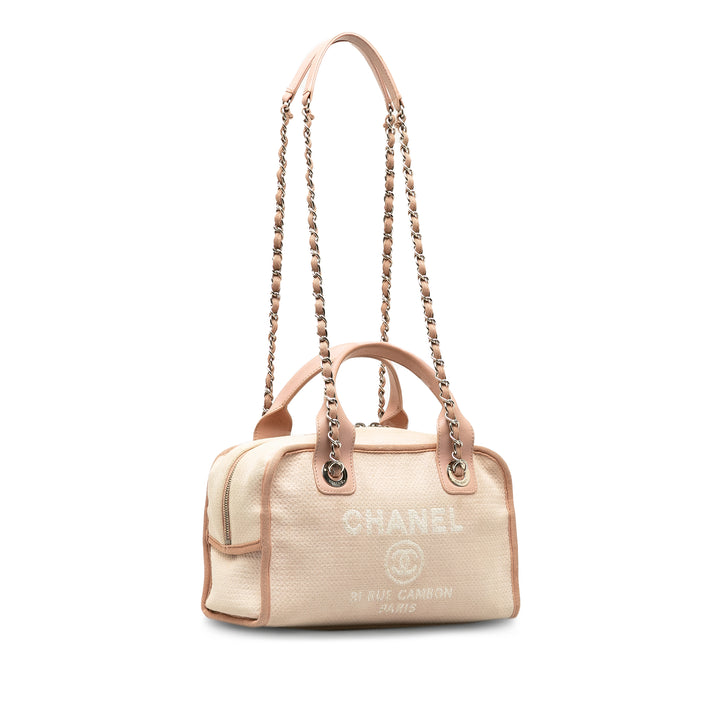 Small Deauville Bowling Satchel Pink - Gaby Paris