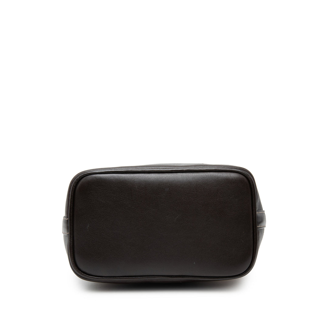 LOEWE Daim Anagram Drawstring Bucket Sac