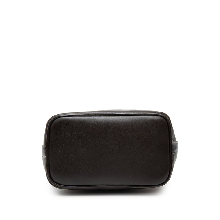 LOEWE Daim Anagram Drawstring Bucket Sac