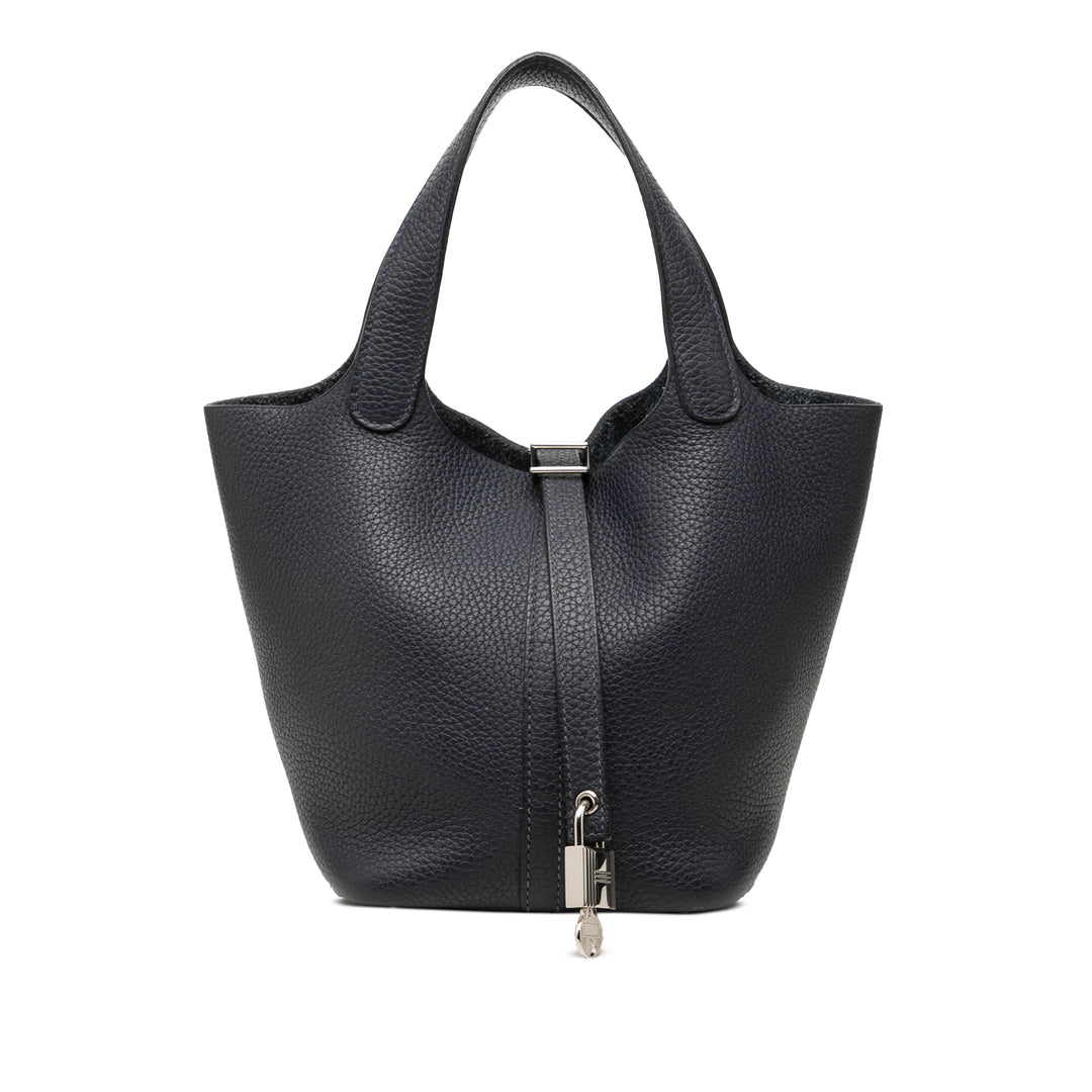 Hermès Picotin Lock 18 Clémence Noir – vue principale – GABY PARIS