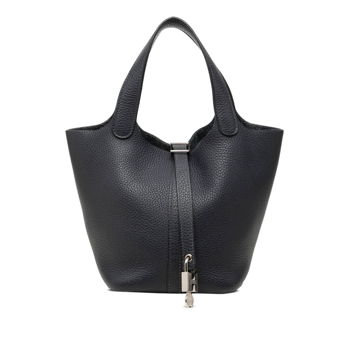 Hermès Picotin Lock 18 Clémence Noir – vue principale – GABY PARIS