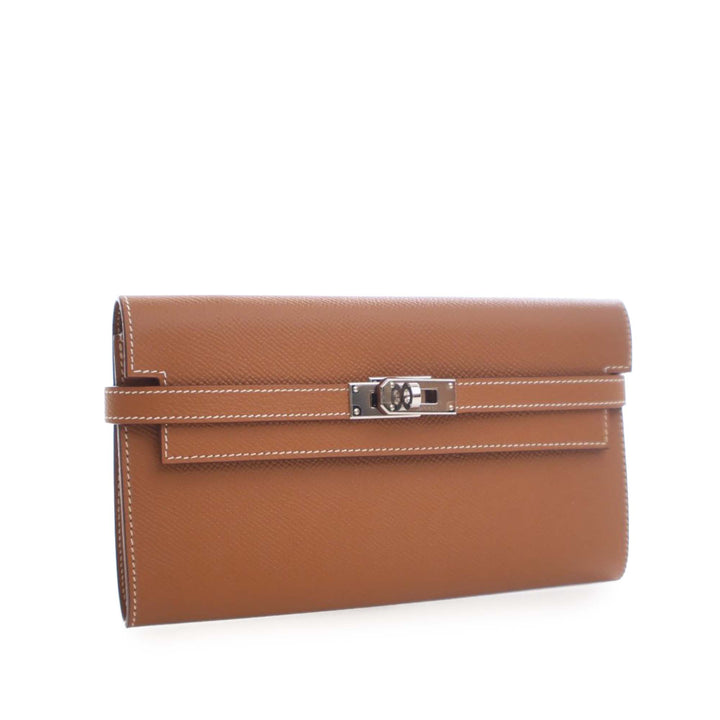 Hermès Epsom Kelly Longue Portefeuille – GABY PARIS Authentique