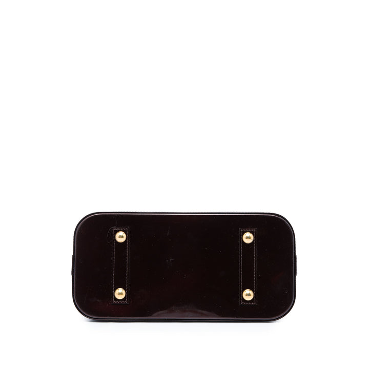 Louis Vuitton Alma PM Cuir verni Monogram Violet