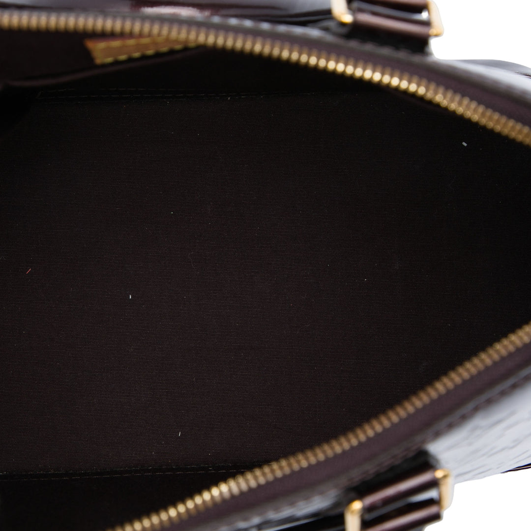 Louis Vuitton Alma PM Cuir verni Monogram Violet