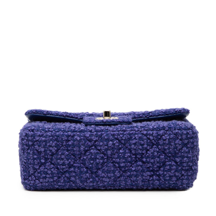 Chanel Mini Rectangular Classic Tweed Simple rabat
