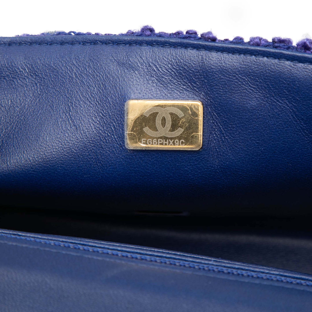 Chanel Mini Rectangular Classic Tweed Simple rabat