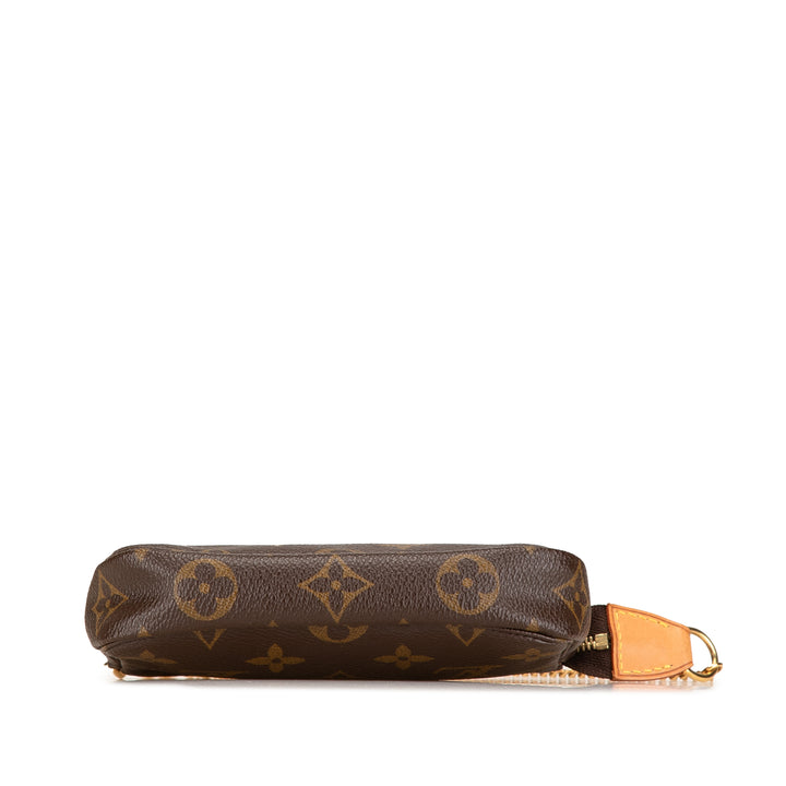 Monogram Mini Pochette Accessoires Brown - Gaby Paris