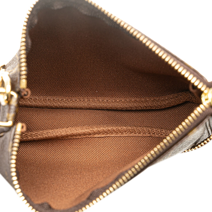 Monogram Mini Pochette Accessoires Brown - Gaby Paris