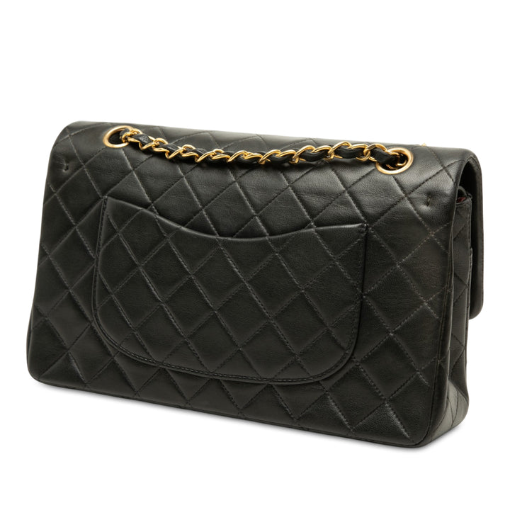 Chanel Classic Double rabat Moyen Cuir d'agneau Noir – vue 2 – GABY PARIS