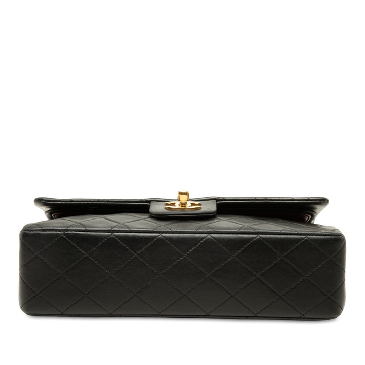 Chanel Classic Double rabat Moyen Cuir d'agneau Noir – vue 3 – GABY PARIS