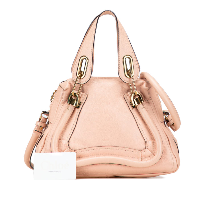 Chloé Small Cuir Paraty Sac cartable Rose – GABY PARIS Authentique