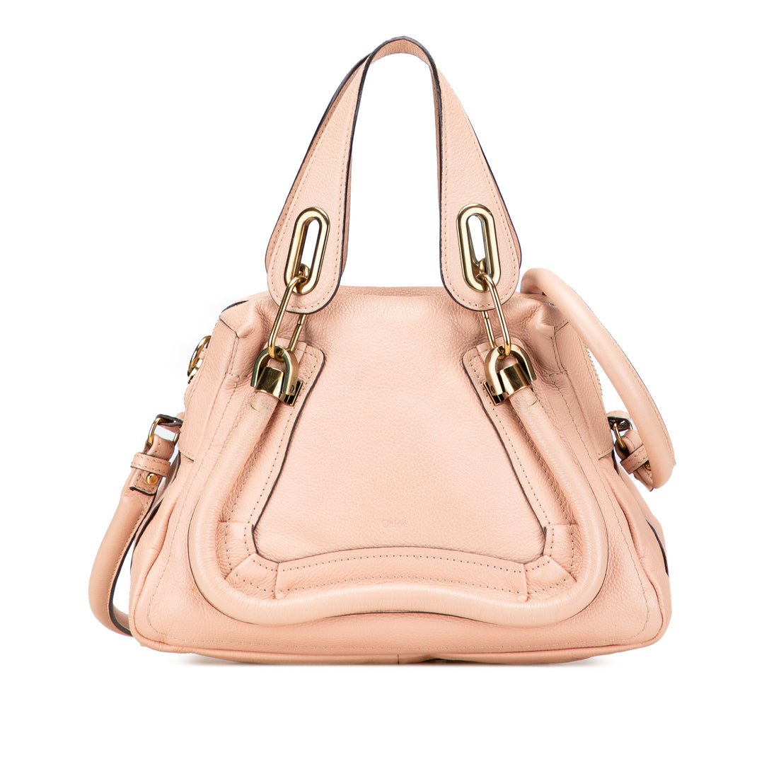 Chloé Small Cuir Paraty Sac cartable Rose – GABY PARIS Authentique