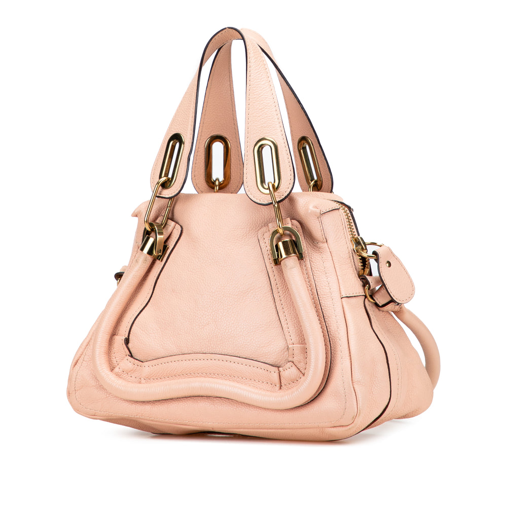 Chloé Small Cuir Paraty Sac cartable Rose – GABY PARIS Authentique