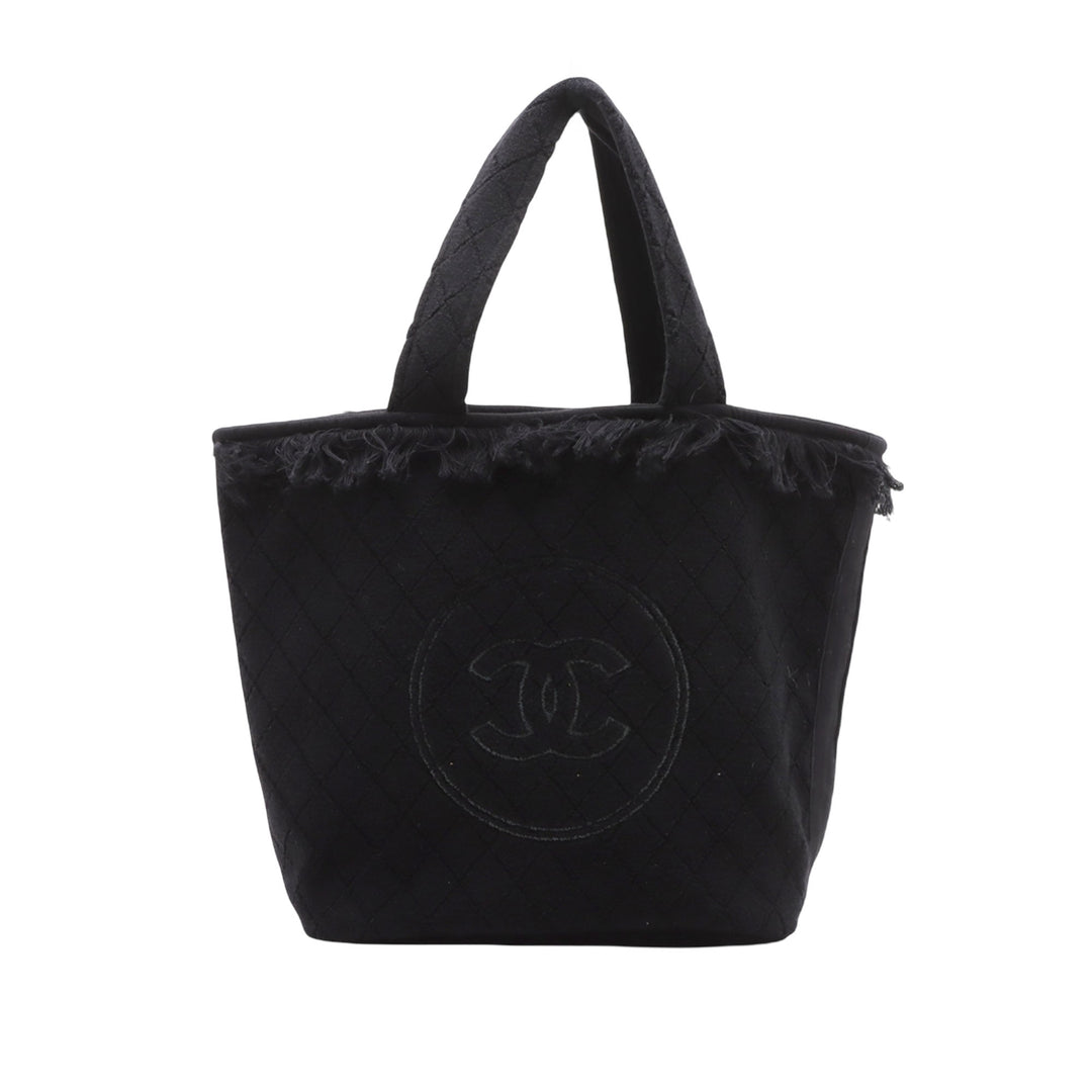 Chanel CC Terry Cotton Beach Cabas
