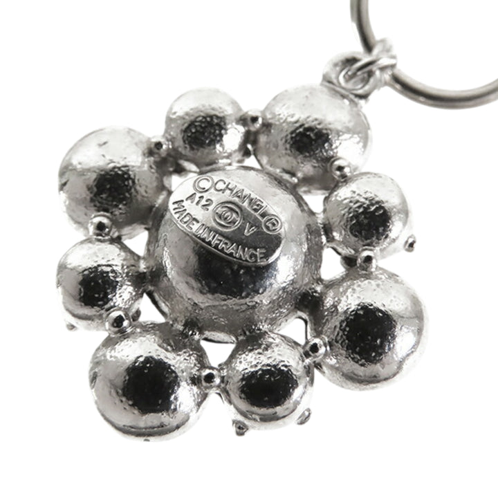 Chanel CC Argenté Plated Crystal Dangle Boucle d’oreilles Argenté – GABY PARIS Authentique