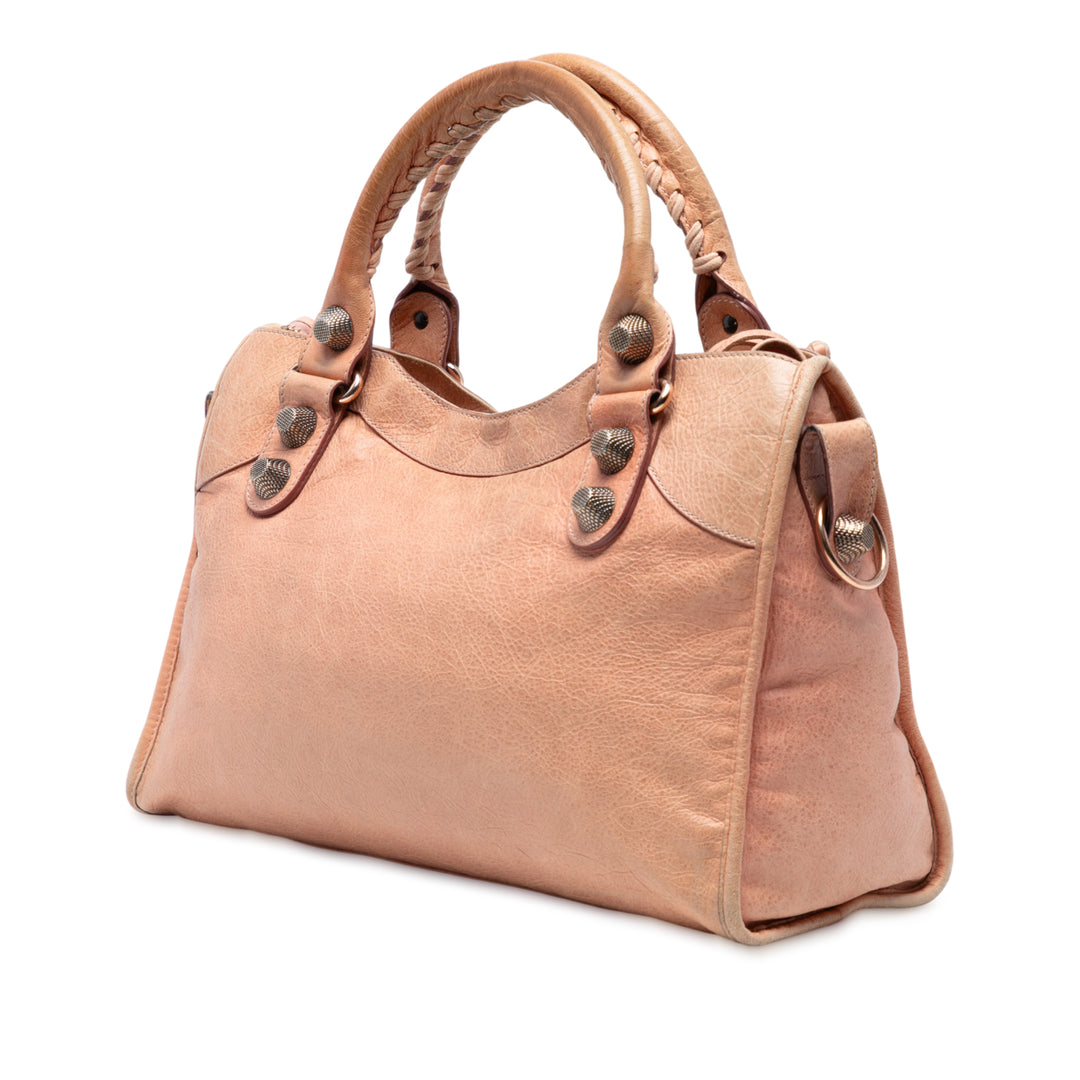 Balenciaga Cuir d’agneau Motocross Giant 21 Classic City Sac cartable