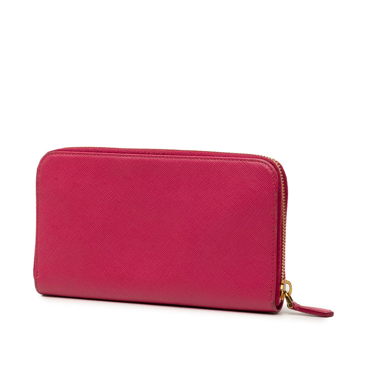Prada Saffiano Portefeuille long zippé