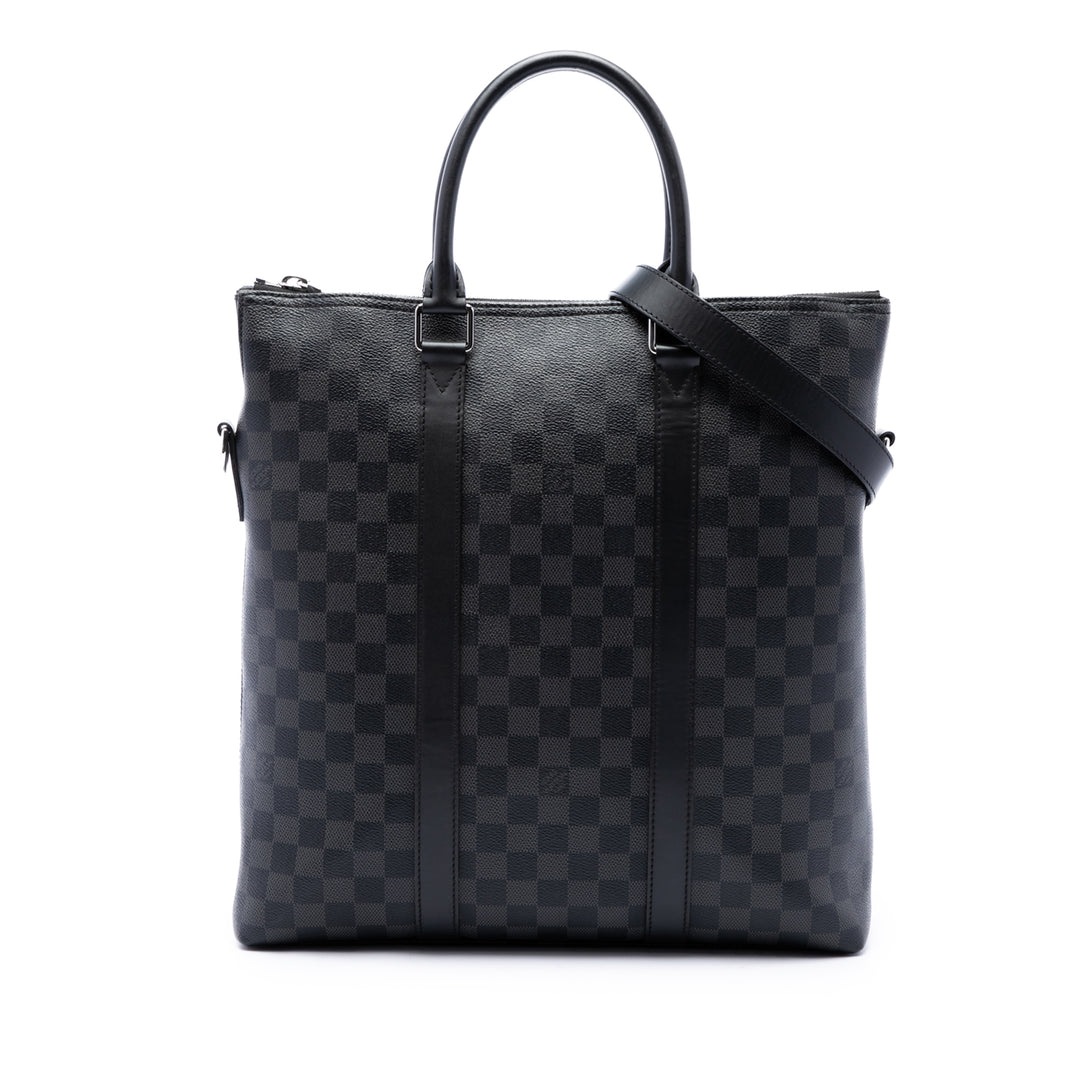 Louis Vuitton Anton Cabas Damier Graphite Noir – vue principale – GABY PARIS