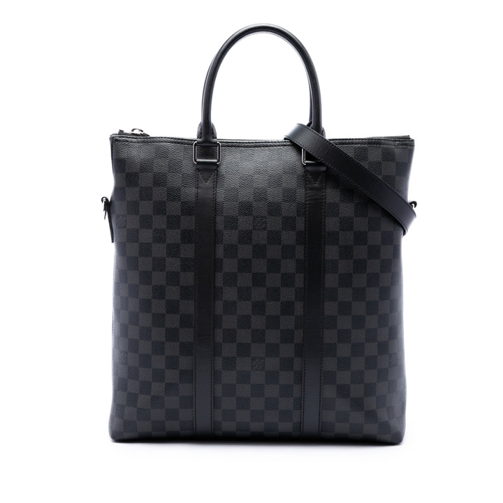 Louis Vuitton Anton Cabas Damier Graphite Noir – vue principale – GABY PARIS