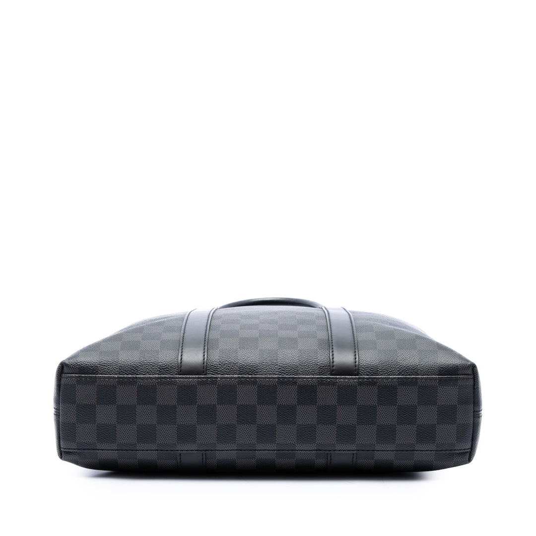 Louis Vuitton Anton Cabas Damier Graphite Noir – vue 3 – GABY PARIS