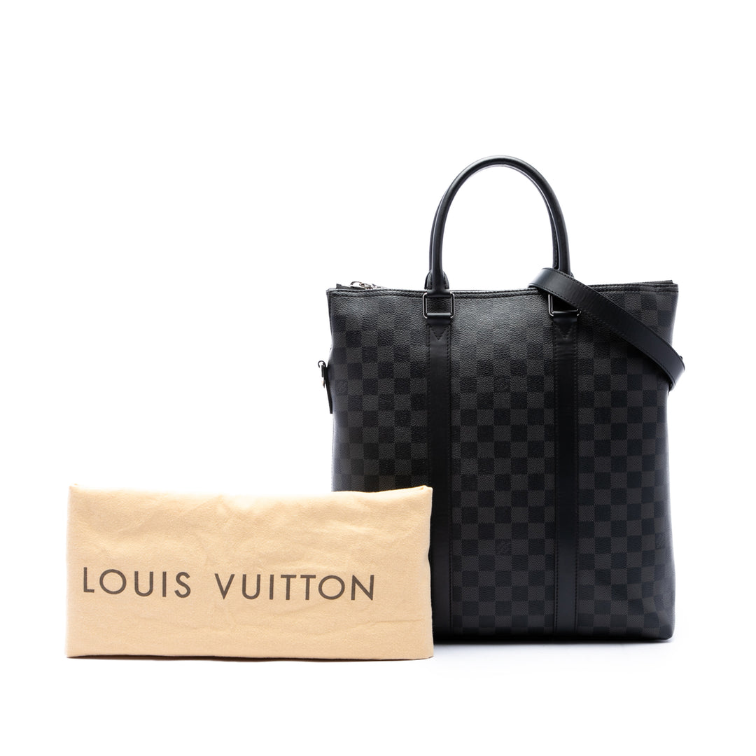 Louis Vuitton Anton Cabas Damier Graphite Noir – vue 7 – GABY PARIS