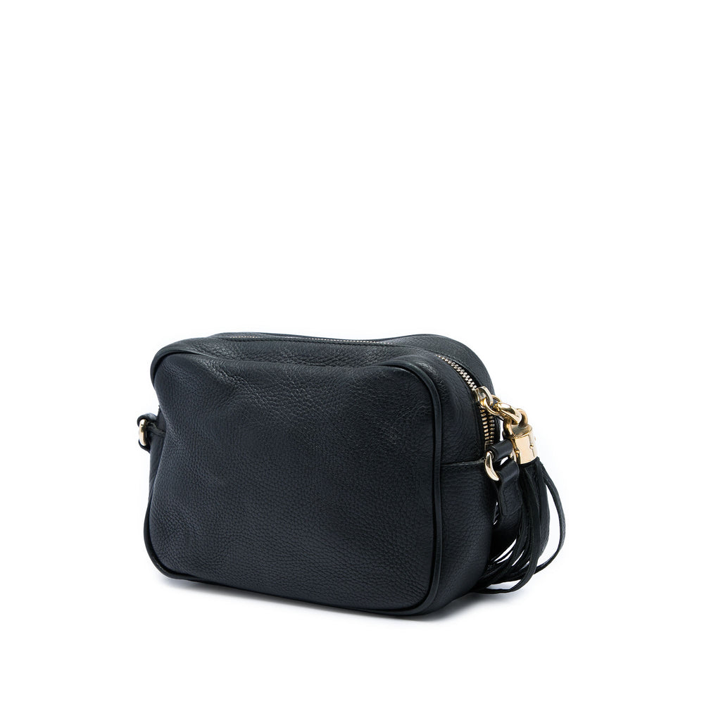Gucci Sac bandoulière Soho Disco Cuir de veau Noir – vue 2 – GABY PARIS