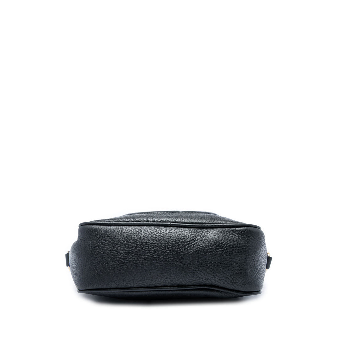 Gucci Sac bandoulière Soho Disco Cuir de veau Noir – vue 3 – GABY PARIS