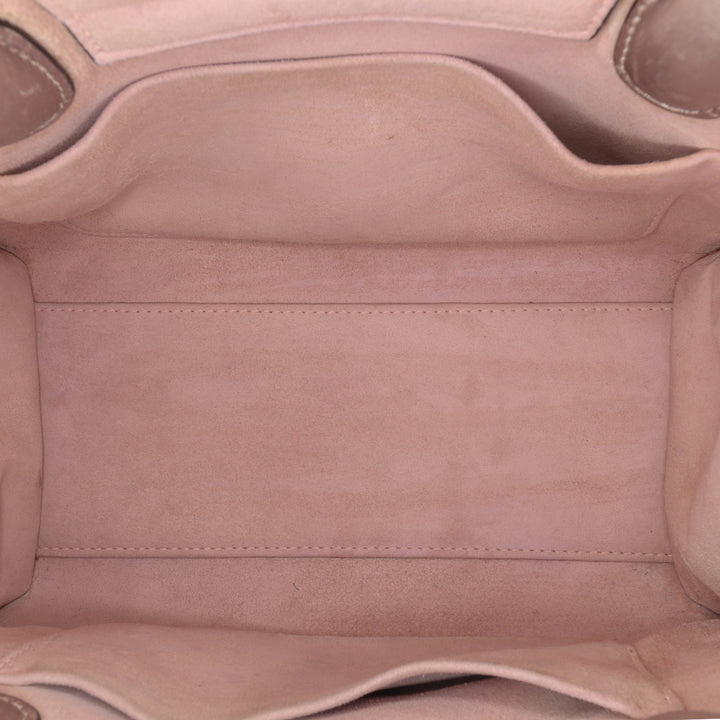 Mini Grained Calfskin Diorever Satchel Silver - Gaby Paris