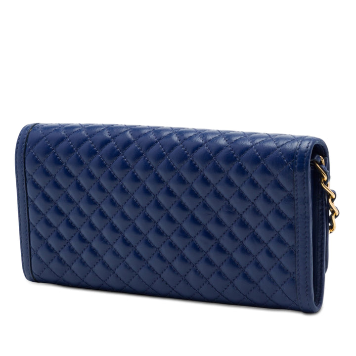 Prada Matelassé Nappa Wallet on Chain