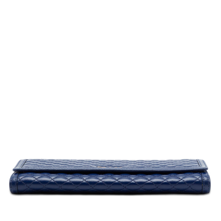 Prada Matelassé Nappa Wallet on Chain