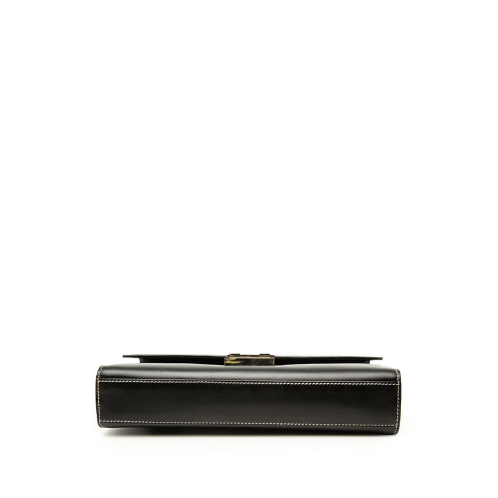Lady Lock Sac Cuir de veau Noir