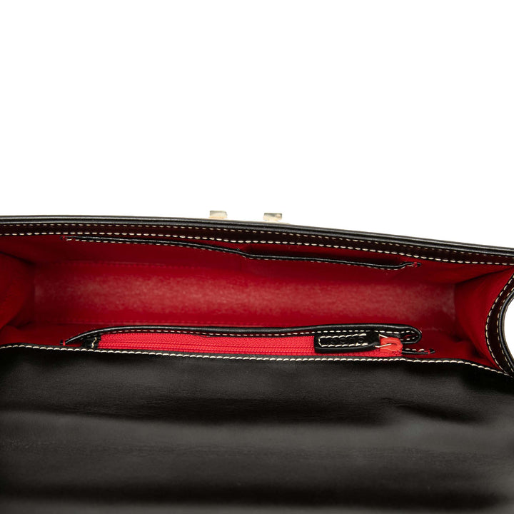 Lady Lock Sac Cuir de veau Noir