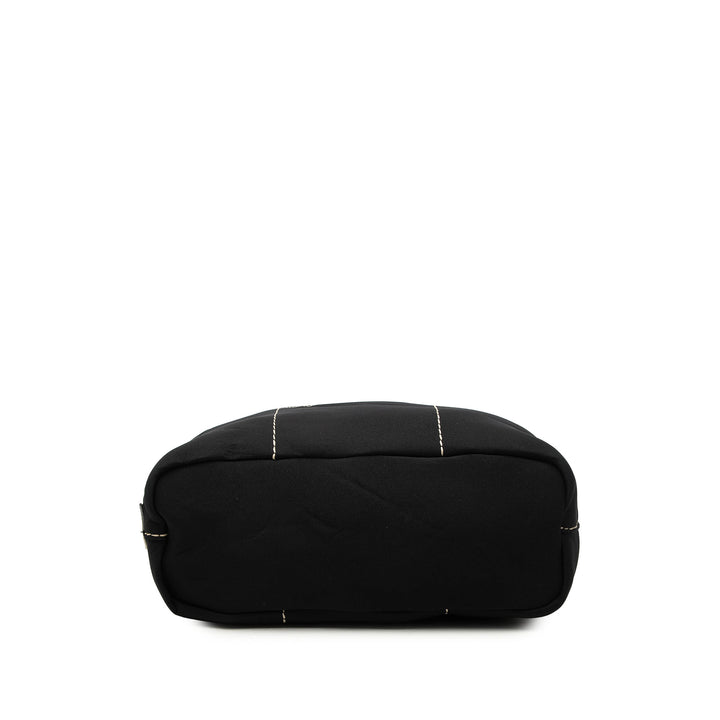 Prada Cabas Neoprene Logo Noir – vue 3 – GABY PARIS