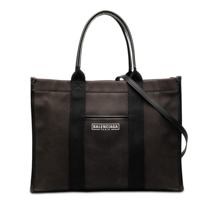 Balenciaga Medium Toile Hardware Cabas