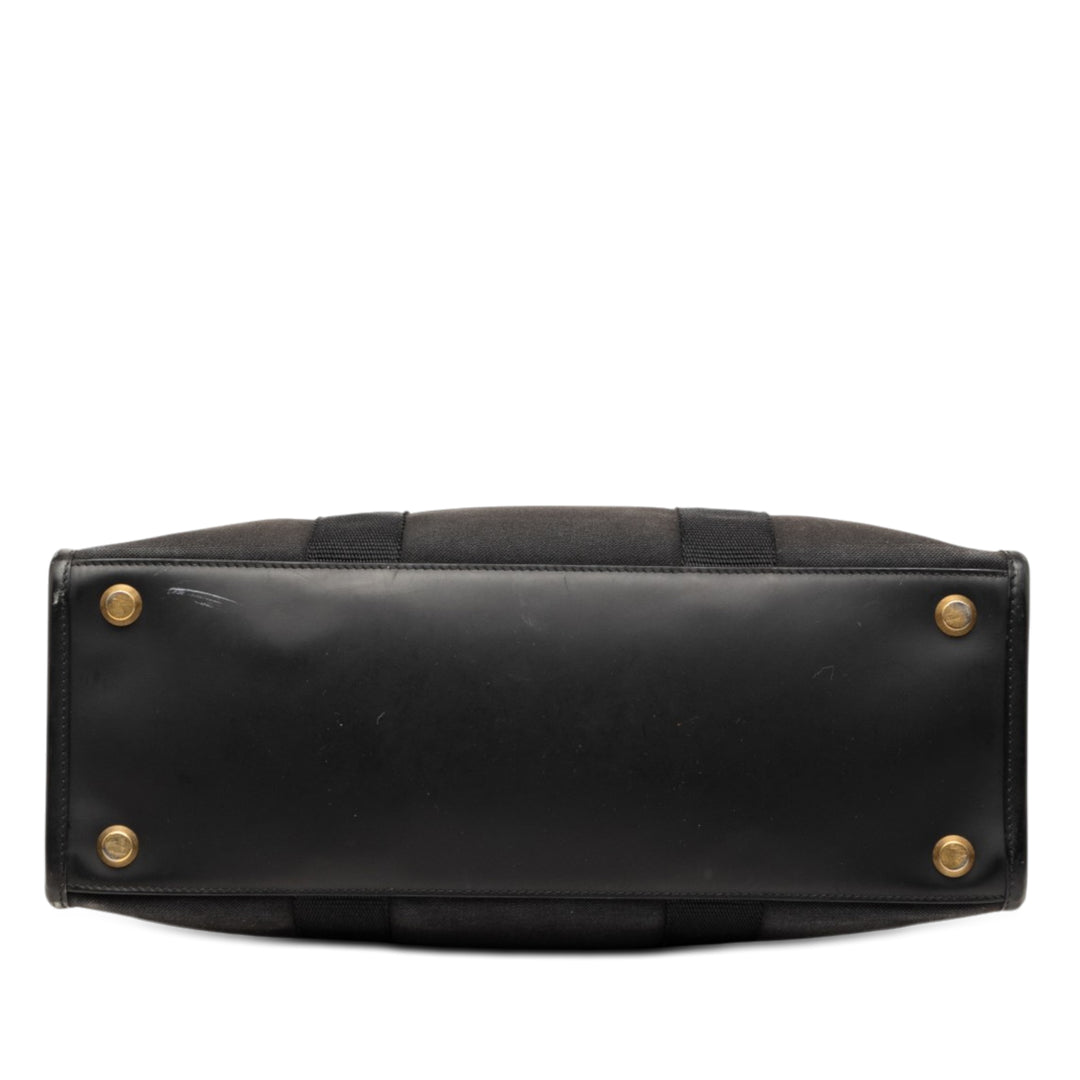 Balenciaga Medium Toile Hardware Cabas