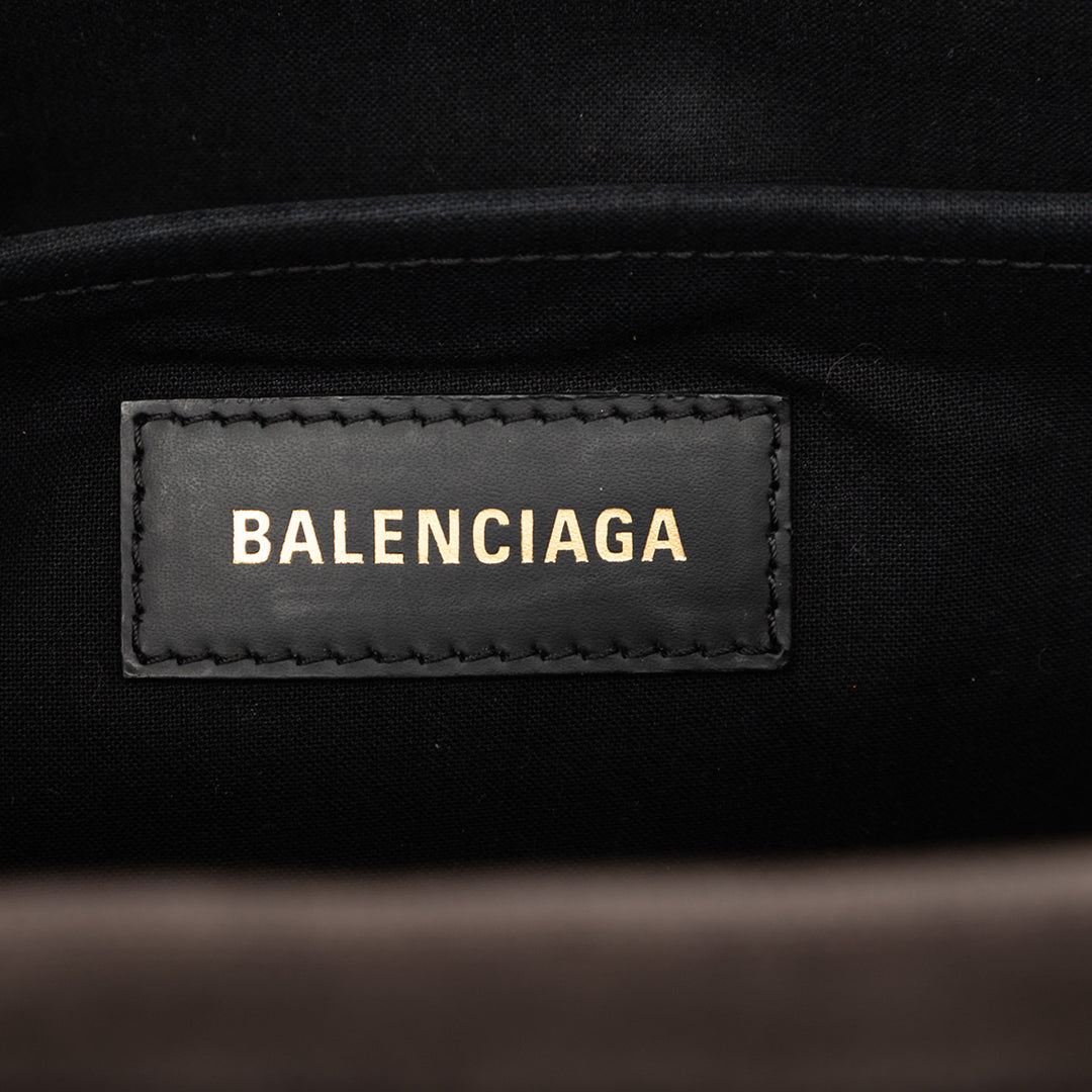 Balenciaga Medium Toile Hardware Cabas