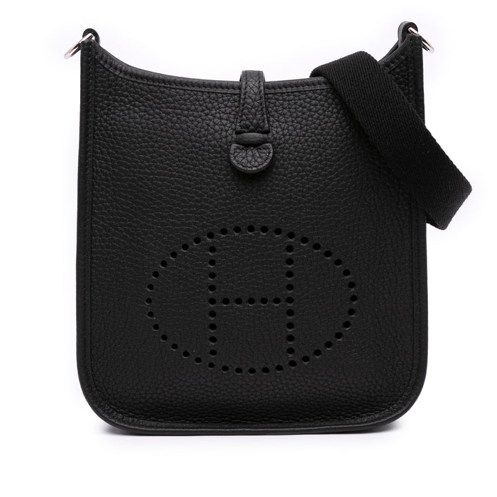 Hermès Clemence Evelyne TPM Noir – GABY PARIS Authentique