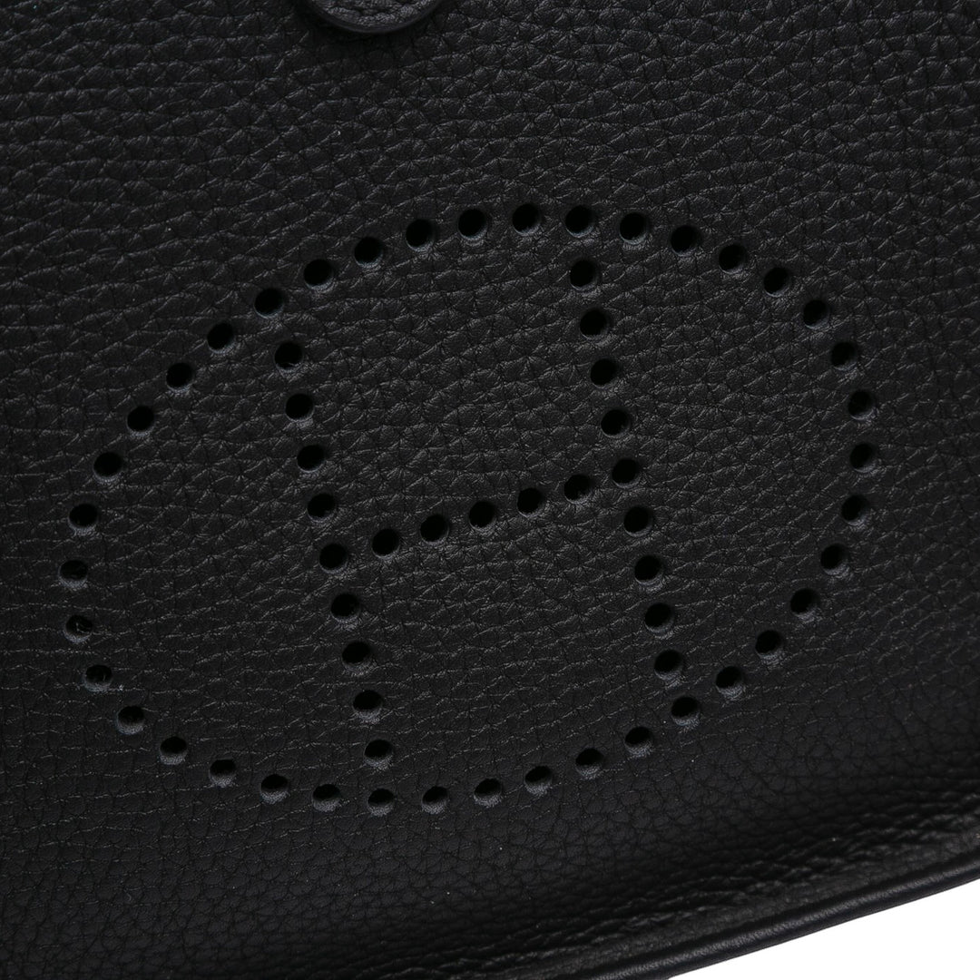 Hermès Clemence Evelyne TPM Noir – GABY PARIS Authentique