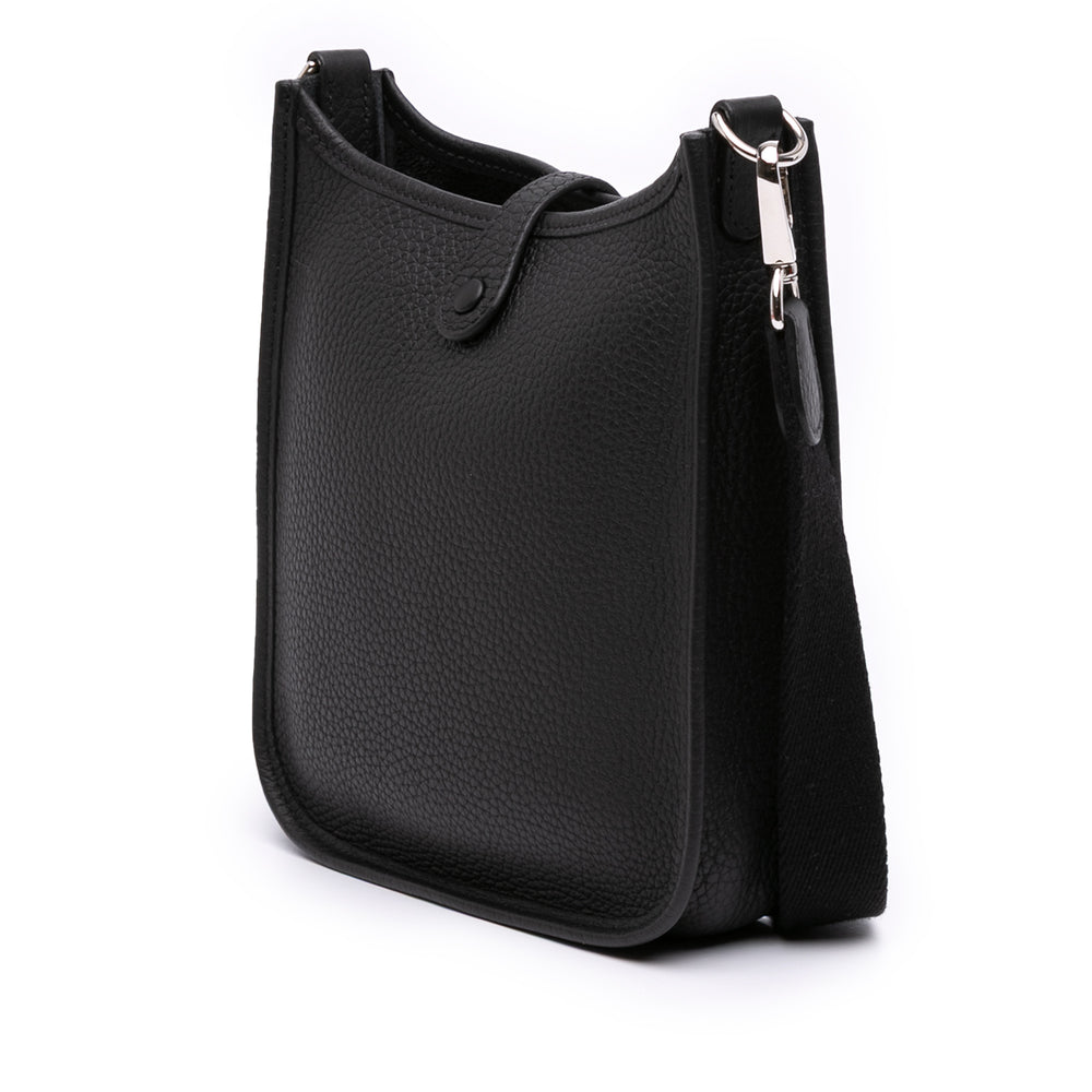 Hermès Clemence Evelyne TPM Noir – GABY PARIS Authentique