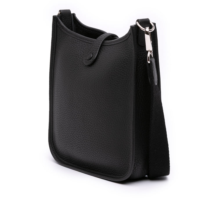 Hermès Clemence Evelyne TPM Noir – GABY PARIS Authentique